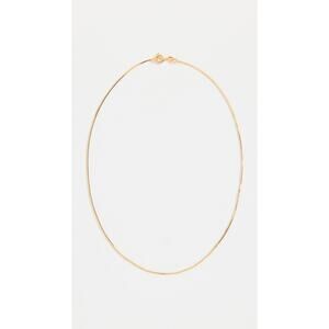 Alexa Leigh Mini Snake Necklace Gold - One Size